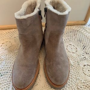 Vince suede ankle boots waterproof. Very warm